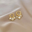 Double-sided Sparkling Drop Hoops COMOSO