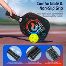 PELARD Pickleball Paddles, USAPA Approved Fiberglass Pickleball Paddles Set of 2/4 with Pickleball Rackets, Cooling Towels, Pickleball Bag & Pickleball Balls for Beginners & Pros