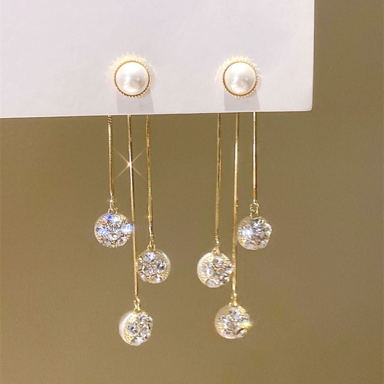 Shiny Pearl Earrings COMOSO 