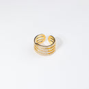 Layered Wave Ring HEYCUZI 