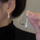 Love Diamond Front And Back Earrings COMOSO 
