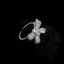 Bow Flash Diamond Tail Ring COMOSO 