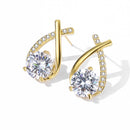 Mermaid Tail Studs COMOSO GOLD WITH GIFT BOX 