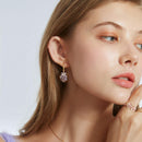 Rose Tassel Hoops COMOSO 