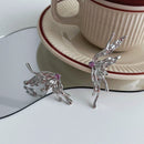 Asymmetric Butterfly Earrings COMOSO 