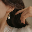 Pearl Bow Earrings HEYCUZI 