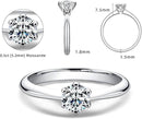 Moissanite Rings 002 HEYCUZI 