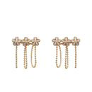 Five-Clover Fringe Earrings COMOSO 