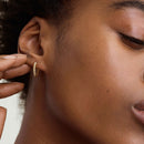 Beaded Huggie Hoops Heycuzi 