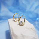 Diamond Round Studs COMOSO 