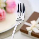 Engraved Fork-Buy 2+ free shipping(Buy 3+ Extra Save $10) BUY MORE SAVE MORE MAY THE FORK BE WITH YOU WITHOUT GIFT BOX 