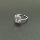HeyCuzi Oval Moissanite Rings
