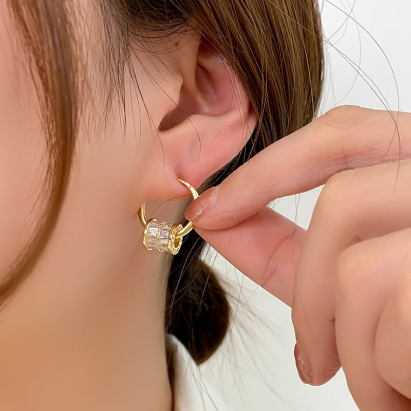 Forever Love Huggie Earrings(Buy More Save More-Only This Week) COMOSO 