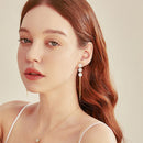 Pearl Tassel Earrings HEYCUZI 