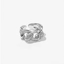 Adjustable Twist Ring Heycuzi Silver 
