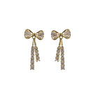 Tassels Bow Earrings COMOSO 