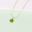Spring Olive Green Necklace Heycuzi 