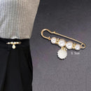 Fashion Rhinestone Waistband Tighting Brooch(1set / 4 pcs) BUY MORE SAVE MORE D 
