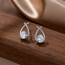 Mermaid Tail Studs COMOSO SILVER 