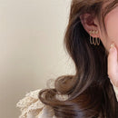 Five-Clover Fringe Earrings COMOSO 