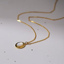 Mother-Of-Pearl Jewelry Set COMOSO Necklace 