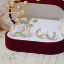 Vintage Floral Butterfly Earrings COMOSO 