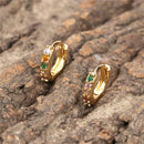 Rainbow Multicolour Helix Earring HEYCUZI 