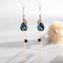 Peacock Crystal Earrings COMOSO 
