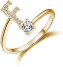 Initial Letters Ring - Gold HEYCUZI F 