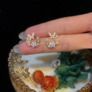 Vintage Floral Butterfly Earrings COMOSO 