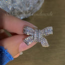 Bow Flash Diamond Tail Ring COMOSO 