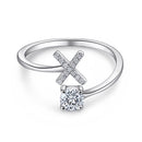 Initial Letters Ring HEYCUZI X Silver 