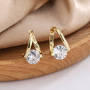 Diamond Round Studs COMOSO 