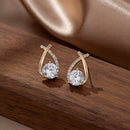 Mermaid Tail Studs COMOSO GOLD 