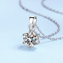Moissanite Necklace HEYCUZI 