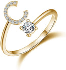 Initial Letters Ring - Gold HEYCUZI C 