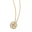 Four Leaf Clover Charm Necklace COMOSO GOLD 