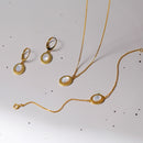 Mother-Of-Pearl Jewelry Set COMOSO Set 