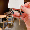 Peacock Crystal Earrings COMOSO 