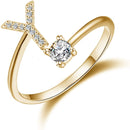 Initial Letters Ring - Gold HEYCUZI Y 