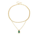 Flat Figaro Chain Necklaces HEYCUZI 