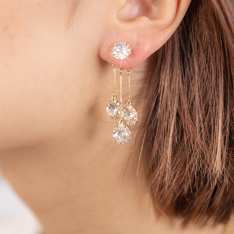 Round Petal Earrings COMOSO 