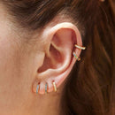 Rainbow Multicolour Helix Earring HEYCUZI 
