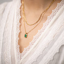 Flat Figaro Chain Necklaces HEYCUZI 